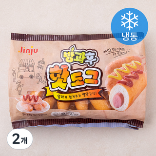 진주햄 방과후 핫도그 (냉동), 50g, 20개입, 2개