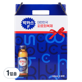박카스F 피로회복제, 120ml, 60개