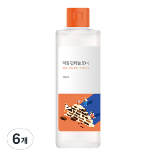 라운드랩 약콩 판테놀 토너, 250ml, 6개
