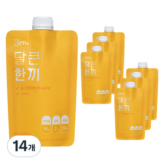 GRN 프로틴 쉐이크 달큰한끼 단호박맛, 14개, 50g
