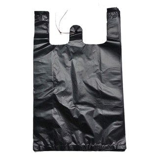 手提市場塑膠袋 3號 黑色, 10L, 140個