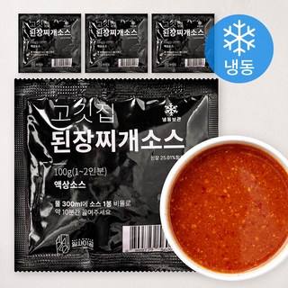 일사이공 고깃집 된장찌개 소스 4개입 (냉동), 400g, 1개