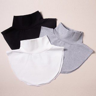 BASE ALPHA ESSENTIALS 棉質彈性疊穿假高領 3件組