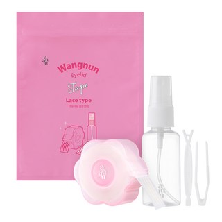 아유아유 왕눈쌍테 레이스 S 360p + Y스틱 + 집게 + 공병 30ml 세트, 1세트, 혼합색상