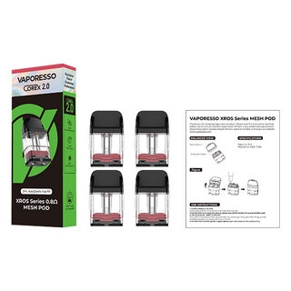 베이포레소 크로스 팟 0.8옴 3ml 4p, 1개, 혼합색상 대표 이미지 - 멘솔 담배 추천