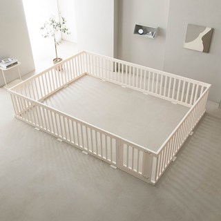 꿈비 유아용 하이가드 안전문 세트 아이보리