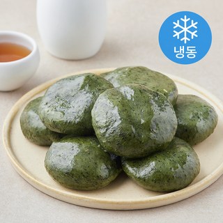 착한떡 제주해풍 쑥개떡 (냉동), 60g, 1개, 9개입