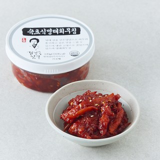 동광 김정숙 젓갈 속초식 명태회무침, 120g, 1개