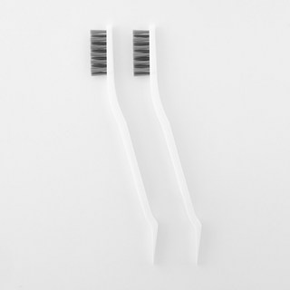 JAJU(자주) 자주 닦는 밀폐용기 뚜껑전용 세척솔 19.5cm, 혼합색상, 2개