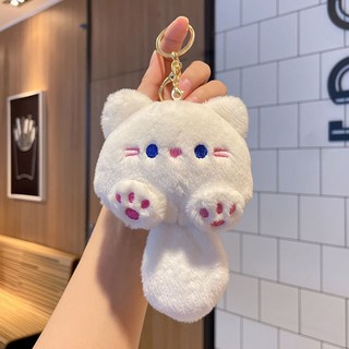 엘쏘 뽀송이 고양이 크로스백 인형 키링