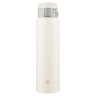 조지루시 보온보냉 원터치 텀블러, 매트 화이트, 600ml, 1개