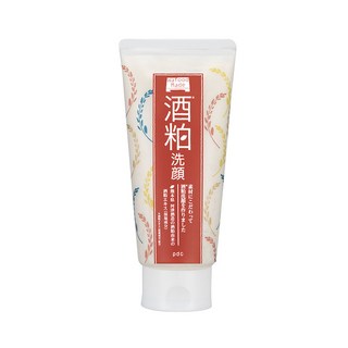 pdc 酒粕洗面乳,奶油綿密質地 溫和清潔, 170g, 1條
