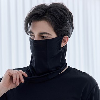 시글락 아쿠아 쿨 스포츠 마스크 2매세트, 블랙, 2개