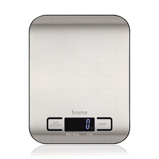 브루마 디지털 전자 저울, 1kg, 혼합색상, BS80
