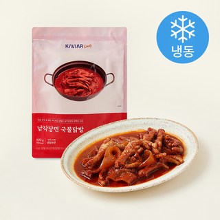 캐비아데일리 납작당면 국물닭발 (냉동), 600g, 1개