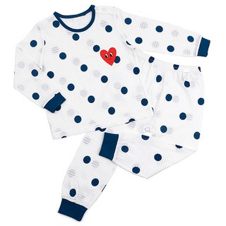 메이키즈 아동용 빅도트 하트 9부 쟈가드 상하 세트