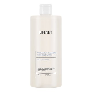 라이프넷 미셀라 약산성 클렌징 워터 510ml, 1개 유니넷 라이프넷 미셀라 약산성 클렌징 워터 510ml, 1개 유니넷
