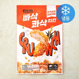 한끼통살 빠삭콰삭치킨 닭가슴살 오리지널 (냉동), 380g, 1개