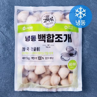 고마워 백합조개