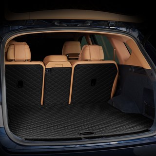 메이튼 차량 순정형 리얼 컬러 트렁크 풀커버 매트, 르노 그랑 콜레오스 (24년8월~/보스 사운드 유), 블랙