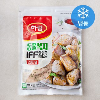하림 동물복지 인증 IFF 한입쏙 닭가슴살 오리지널 (냉동), 500g, 1개입, 1개