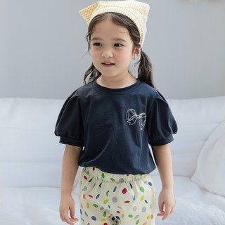 베베쥬 여아용 굿걸 퍼프 티셔츠