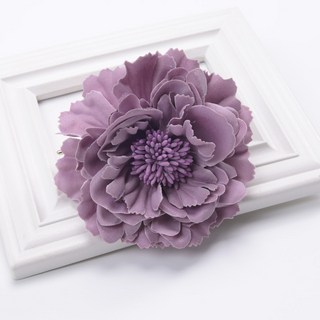 커튼묶기 장미 꽃 커텐집게 12.5cm, 플라워 퍼플, 2개