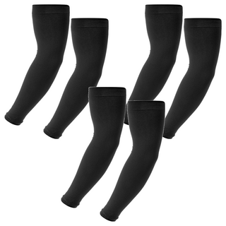 BASE ALPHA ESSENTIALS 防曬涼感袖套, F, 黑色, 3雙