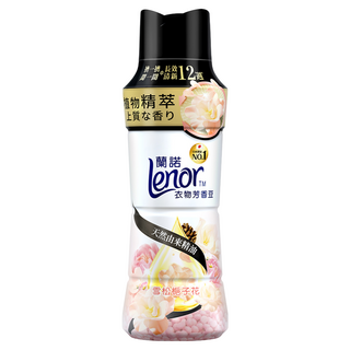 Lenor 蘭諾 衣物芳香豆 雪松梔子花, 450ml, 1瓶