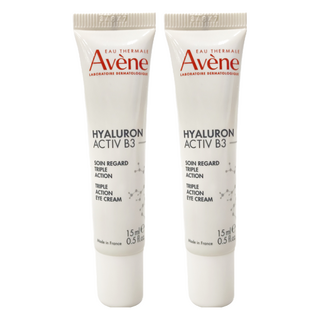 Avene 雅漾 B3彈力撫紋眼霜 15ml 2條組 - 緊緻眼周、淡化細紋、提升彈性, 2條