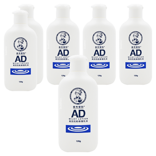 MENTHOLATUM 曼秀雷敦 AD高效抗乾修復乳液,專為乾癢肌設計,深層滋潤保濕,舒緩肌膚,120g, 6瓶