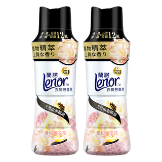 Lenor 蘭諾 衣物芳香豆 雪松梔子花, 450ml, 2瓶