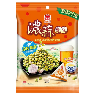 義美 濃蒜青豆, 178g, 1袋
