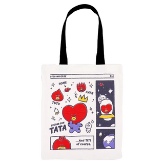 BT21 寶特袋, TATA卡通圖案, BT21cartoon TATA