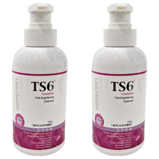 TS6 護一生 極淨白私密潔膚露, TXA傳明酸, AHA果酸, 250g, 2瓶