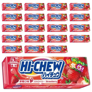 MORINAGA 森永 HI-CHEW 嗨啾 草莓軟糖 20條入, 640g, 1盒