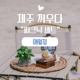 [제주시] |제주|제주꺼우다 피크닉세트 애월점|제주스냅|셀프스냅