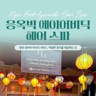 [다낭] 응옥빅 에이어비딕 헤어 스파
