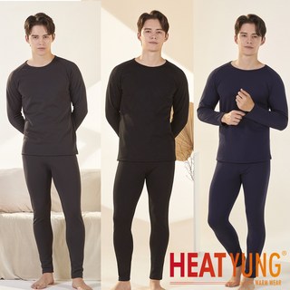 히트융 HEATYUNG 남성 융기모 동내의 세트