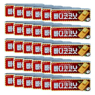 롯데 빠다코코낫, 100g, 30개