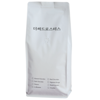 더써드로스터스 리얼초콜릿 고소한 원두 커피원두, 1개, 1kg, 홀빈(분쇄안함)