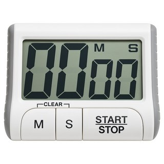 램스혼 타이머 주방 쿠킹 제빵 요리 TIMER, 1개, 화이트(DT-100)