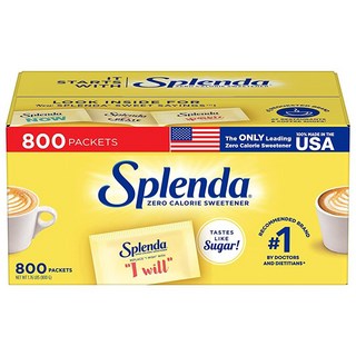 SPLENDA 스플렌다 스위트너 제로 칼로리 설탕대용 감미료 800개입 1개 상품 이미지