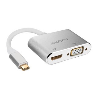 이지넷유비쿼터스 NEXT-2252TCHV C타입 to HDMI VGA 컨버터, 1개