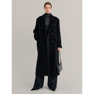 룩캐스트 한나 알파카 더블 롱 코트 HANNAH ALPACA DOUBLE LONG COAT_3colors