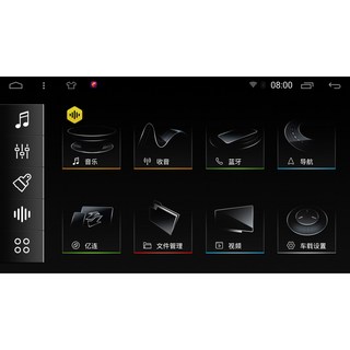 10 unit car 마이크 온보드 스테 텔레비전 모터 레스트 달리기, Q3, 3 옥타코어 4G 버전은 전용 회전 메인 인터페이스이다, 오피셜 스탠다드