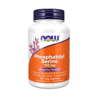 나우푸드 포스파티딜 세린 100mg 베지 캡슐 비건, 120정, 1개 대표 이미지 - 뇌영양제 추천