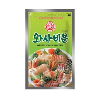 예이니식품 오뚜기 와사비분 (300g) 고추냉이소스양념매운야채고기생선요리, 300g, 1개