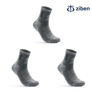지벤 안전화 쿠션 양말 3세트