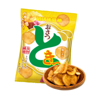UHA 미카쿠도 오사츠 도킷 시오버터 65g x 10봉지, 10개